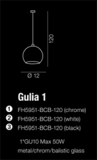 GULIA 1 CHROME FH5951-BCB-120