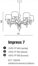 Impress 7 1976-7P WH (white)