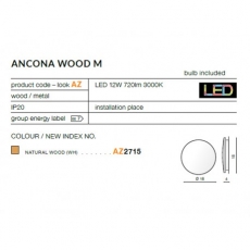 ANCONA WOOD M AZ2715