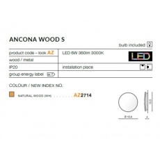 ANCONA WOOD S AZ2714