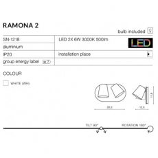 RAMONA 2 AZ2564 WHITE